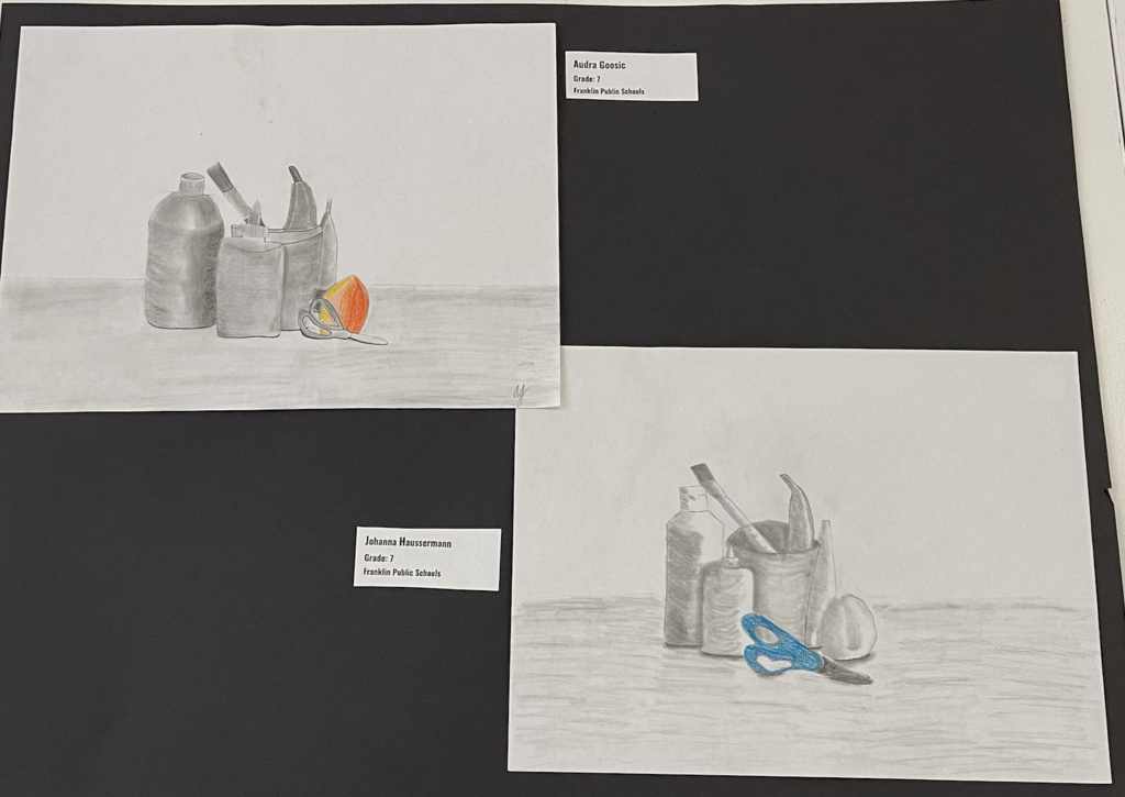 7th Grade Art - Audra Goosic and Johanna Haussermann