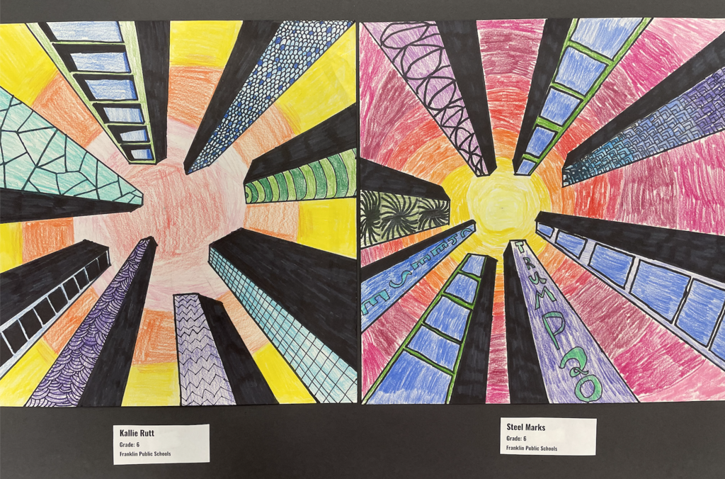 6th Grade Art - Kallie Rutt and Steel Marks