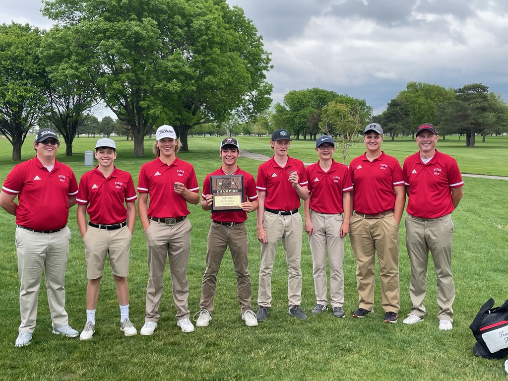 2021 Class D-1 District Golf Champions