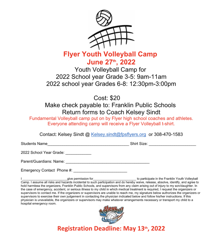 Flyer Youth Volleyball