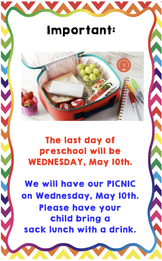 PreK last day. 